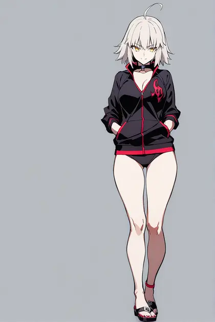 1girl, jeanne d'arc alter (swimsuit berserker) (fate), fate/grand order
