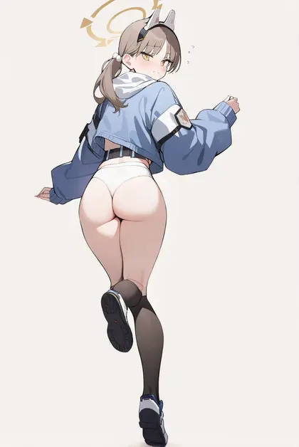 1girl, moe (blue archive), blue archive