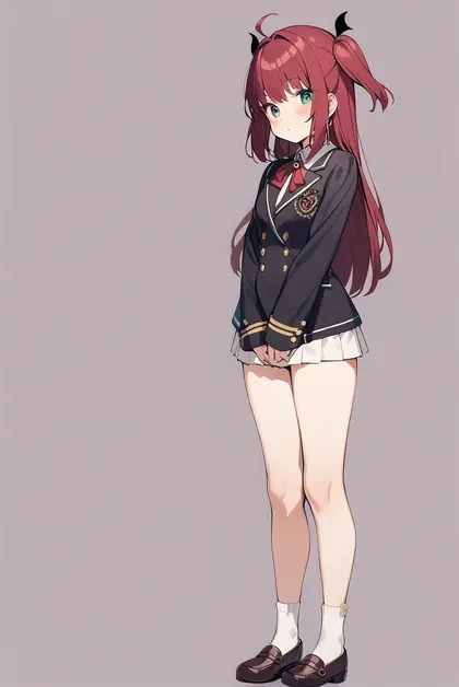 1girl, yuzuki roa (1st costume), nijisanji