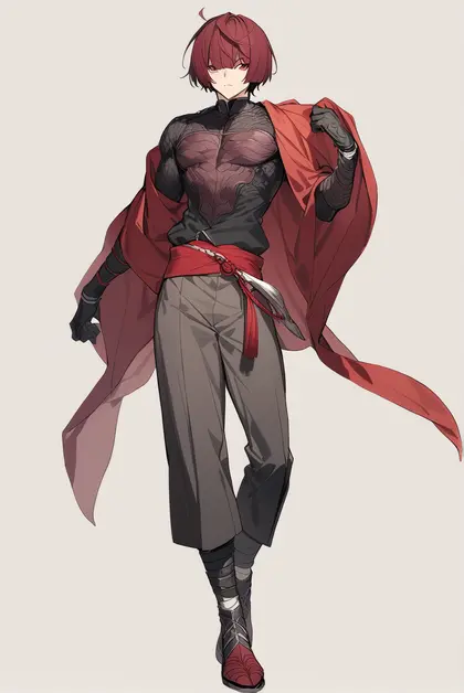 1boy, fuuma kotarou (fate), fate/grand order