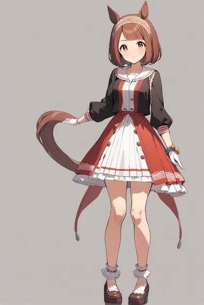 1girl, yukino bijin (umamusume), umamusume