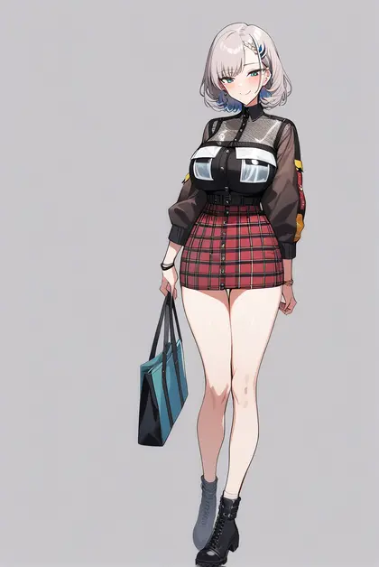 1girl, pavolia reine (2nd costume), hololive