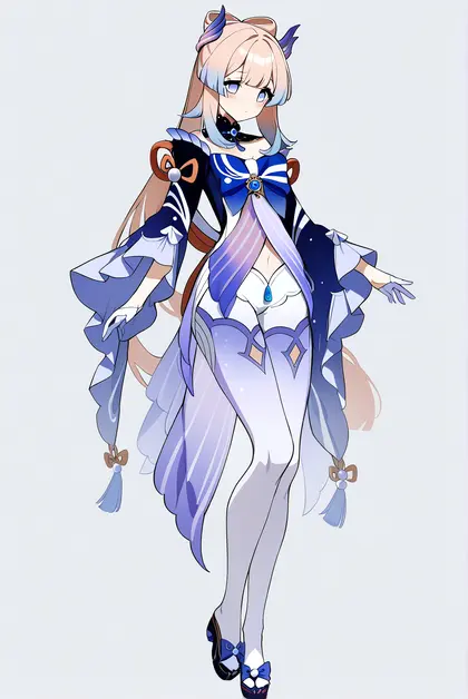 1girl, sangonomiya kokomi, genshin impact