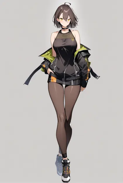 1girl, baltimore (black ace) (azur lane), azur lane