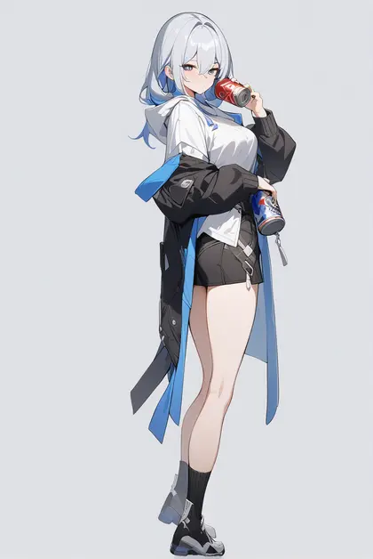 1girl, can (honkai impact), honkai (series)