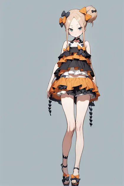 1girl, abigail williams (emerald float) (fate), fate/grand order