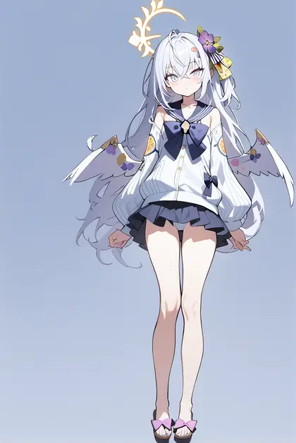 1girl, azusa (swimsuit) (blue archive), blue archive