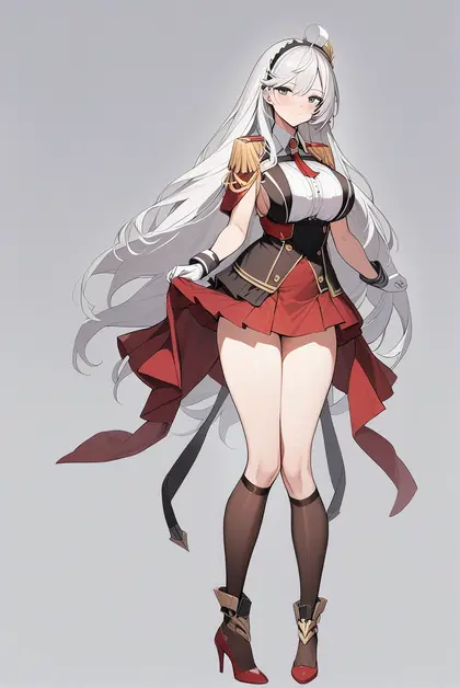 1girl, algerie (azur lane), azur lane