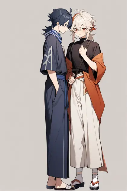 1boy, kazuha's friend (genshin impact), genshin impact