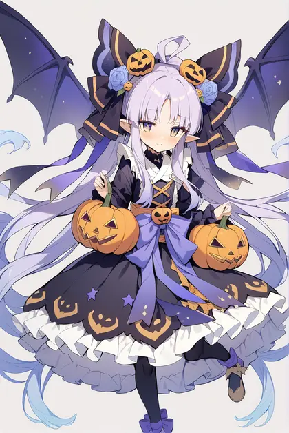 1girl, kyouka (halloween) (princess connect!), princess connect!