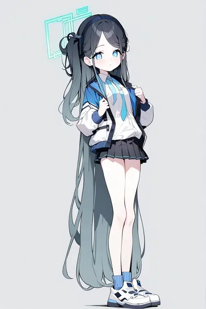 1girl, aris (blue archive), blue archive