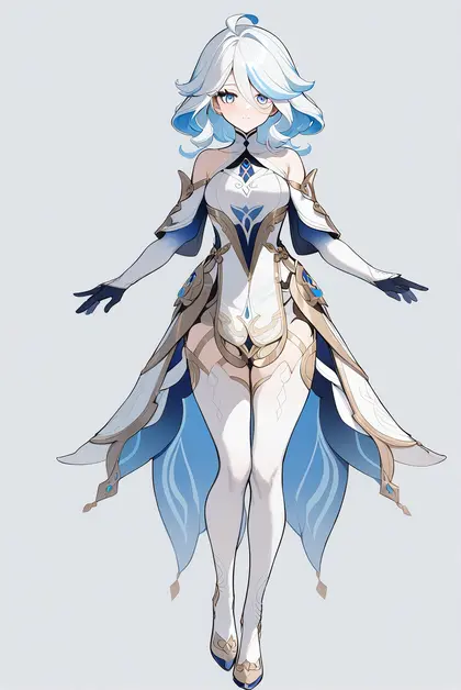 1girl, focalors (genshin impact), genshin impact