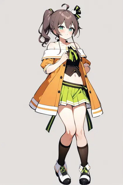 1girl, natsuiro matsuri (1st costume), hololive