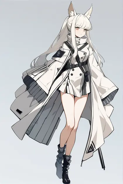 1girl, platinum (arknights), arknights