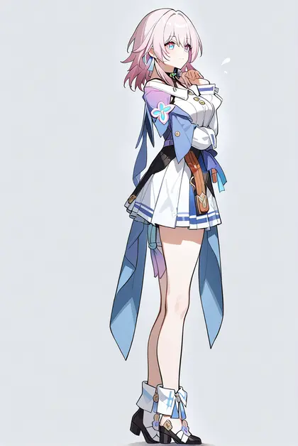 1girl, march 7th (honkai: star rail), honkai: star rail
