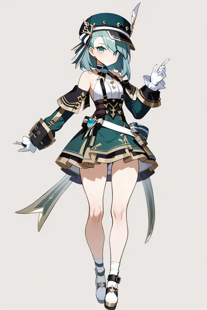 1girl, charlotte (genshin impact), genshin impact