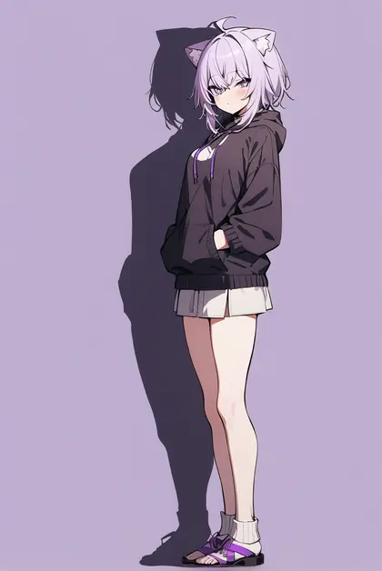 1girl, temari (nekomata okayu), hololive