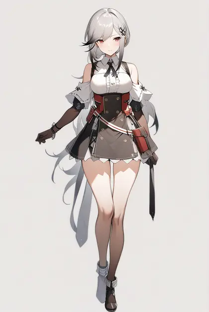 1girl, dunkerque (azur lane), azur lane