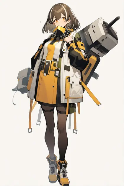 1girl, magallan (arknights), arknights