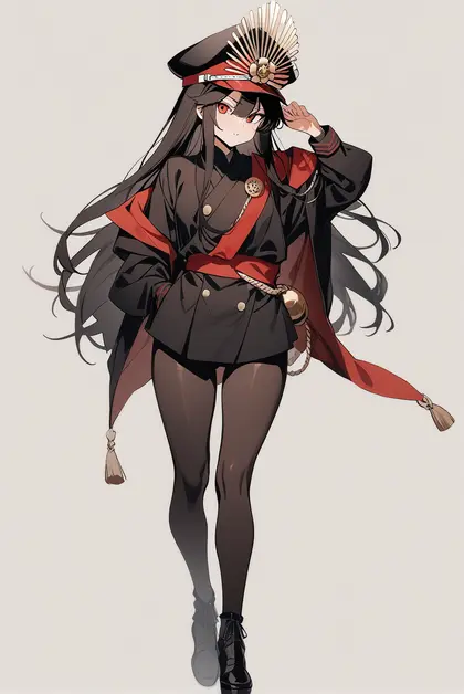 1girl, oda nobunaga (koha-ace), fate (series)