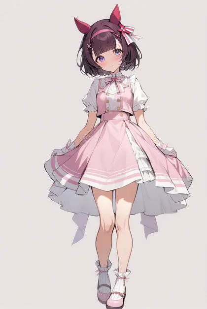 1girl, nishino flower (umamusume), umamusume