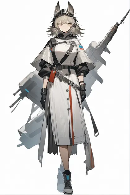 1girl, ashlock (arknights), arknights