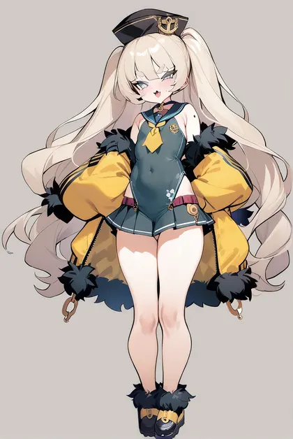1girl, bache (azur lane), azur lane