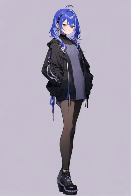 1girl, suzumi nemo, nanashi inc.