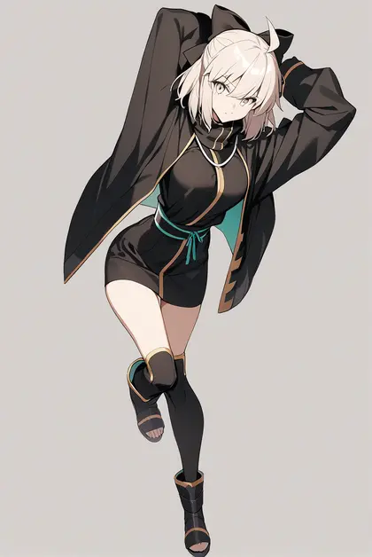 1girl, okita j. souji (fate), fate/grand order
