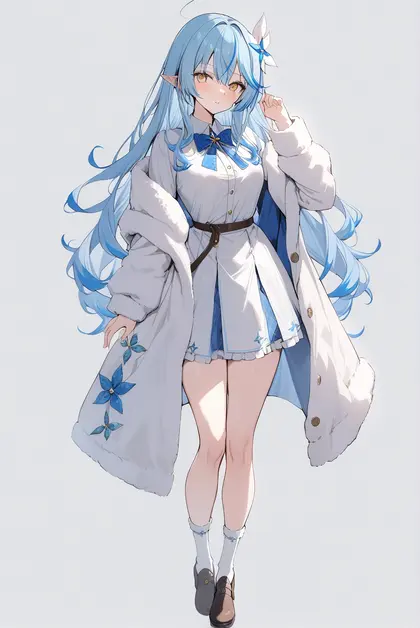 1girl, yukihana lamy, hololive