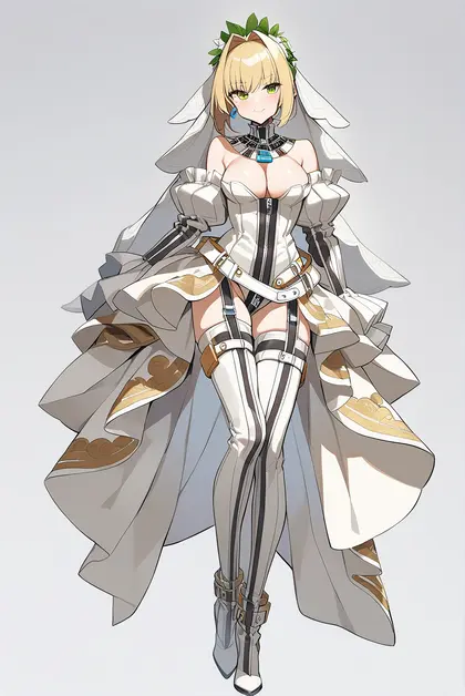 1girl, nero claudius (bride) (second ascension) (fate), fate (series)
