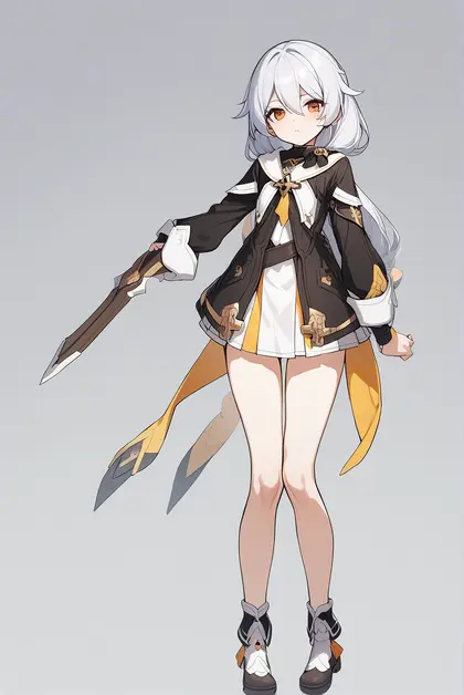 1girl, theresa apocalypse (valkyrie pledge), honkai (series)