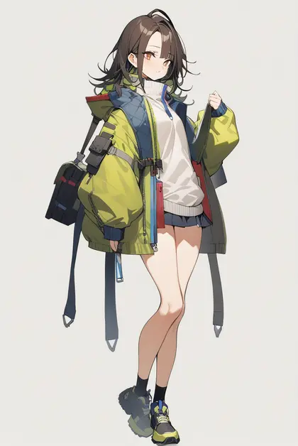 1girl, c-ms (girls' frontline), girls' frontline