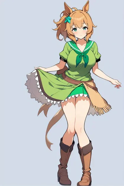 1girl, taiki shuttle (umamusume), umamusume