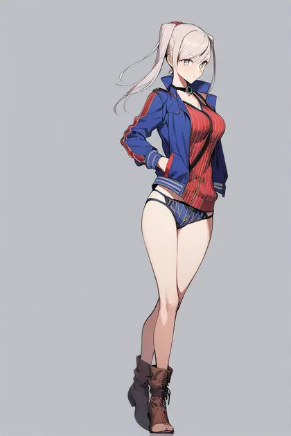 1girl, miyamoto musashi (swimsuit berserker) (second ascension) (fate), fate/grand order