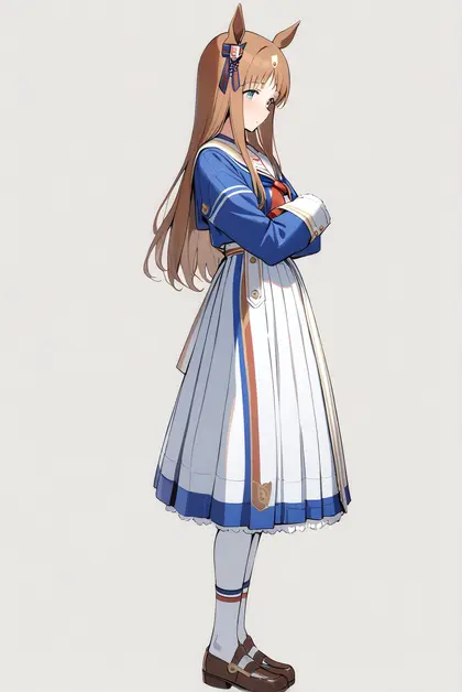 1girl, grass wonder (umamusume), umamusume