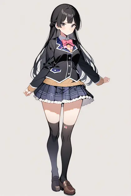 1girl, tsukino mito (1st costume), nijisanji