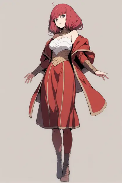 1girl, aura (sousou no frieren), sousou no frieren