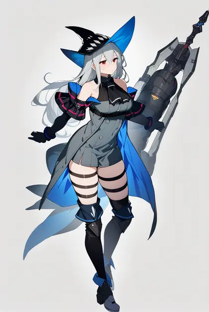 1girl, skadi (elite ii) (arknights), arknights