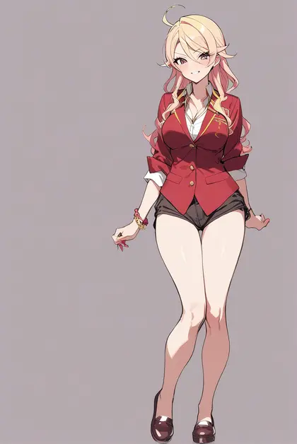 1girl, ouga saki, amaryllis gumi