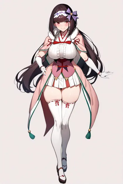 1girl, osakabehime (fate), fate/grand order