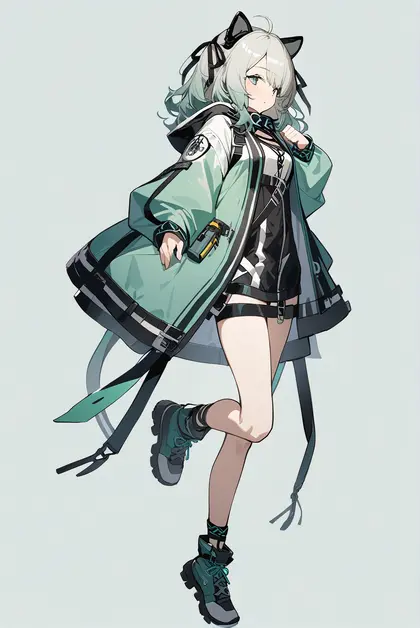 1girl, mint (arknights), arknights