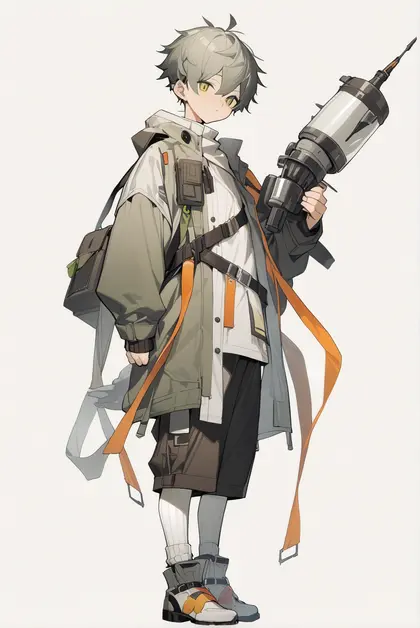 1boy, mephisto (arknights), arknights