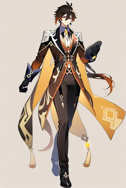 1boy, zhongli (genshin impact), genshin impact