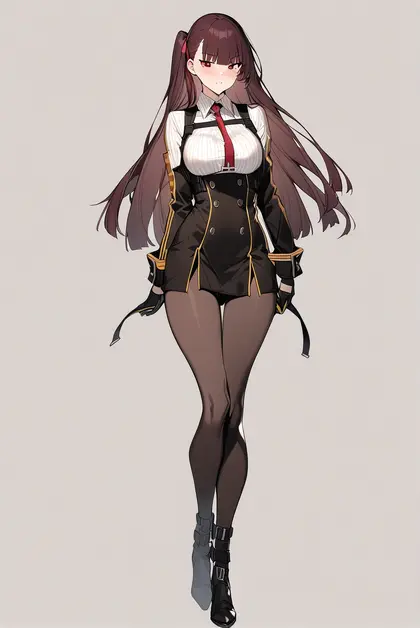 1girl, wa2000 (girls' frontline), girls' frontline