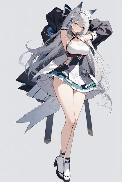 1girl, shinano (moonlit chrome) (azur lane), azur lane