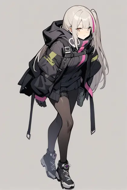 1girl, mdr (girls' frontline), girls' frontline