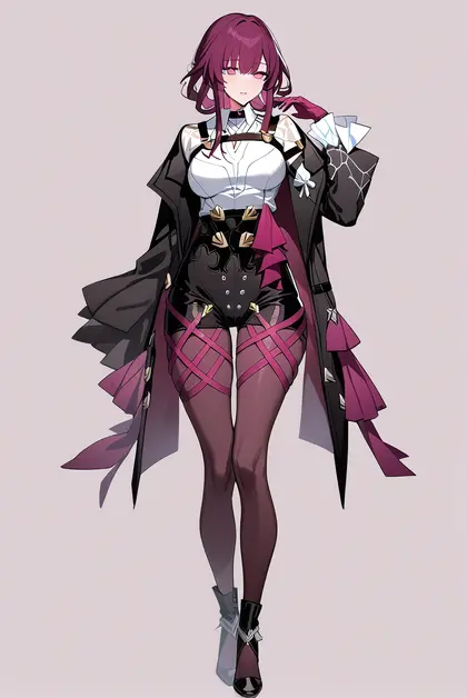 1girl, kafka (honkai: star rail), honkai (series)