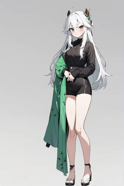 1girl, vei (vtuber), vshojo