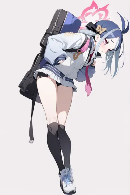 1girl, fubuki (blue archive), blue archive